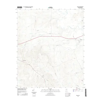 2014 Map of Bellamy, 2014 Print
