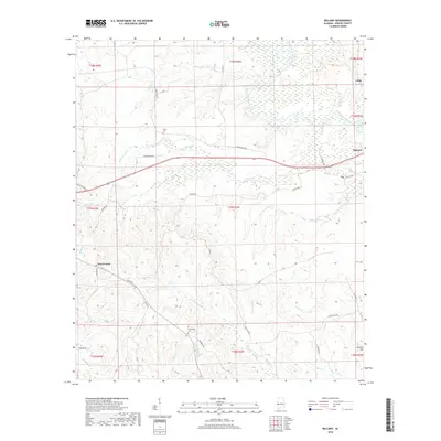 2018 Map of Bellamy, 2018 Print