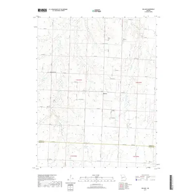 2017 Map of Bellamy, 2017 Print