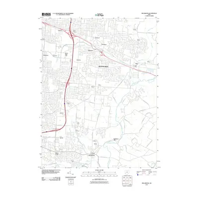 2010 Map of Bellbrook, 2010 Print