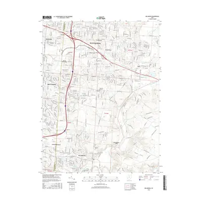 2016 Map of Bellbrook, 2016 Print