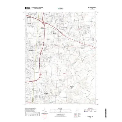 2019 Map of Bellbrook, 2019 Print