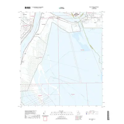 2020 Map of Belle Chasse, 2020 Print