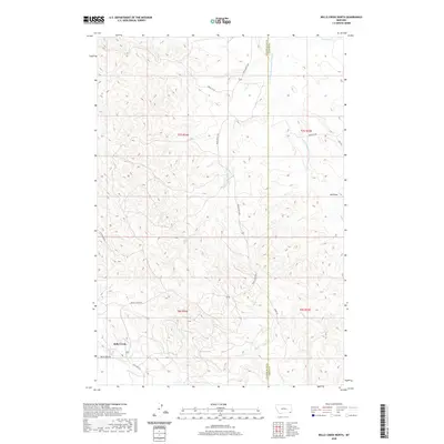 2020 Map of Belle Creek North, 2020 Print