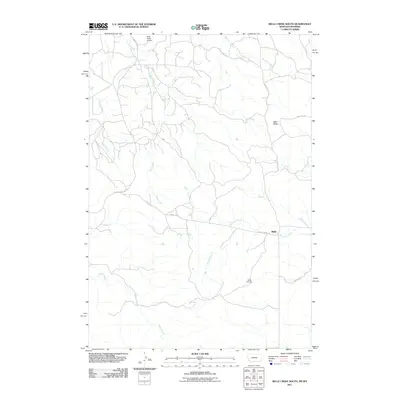 2011 Map of Belle Creek South, 2011 Print