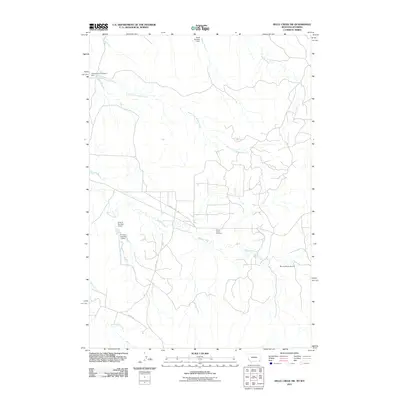 2011 Map of Belle Creek SW, 2011 Print