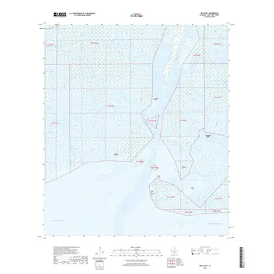 2018 Map of Belle Isle, 2018 Print