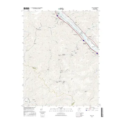 2016 Map of Belle, 2016 Print