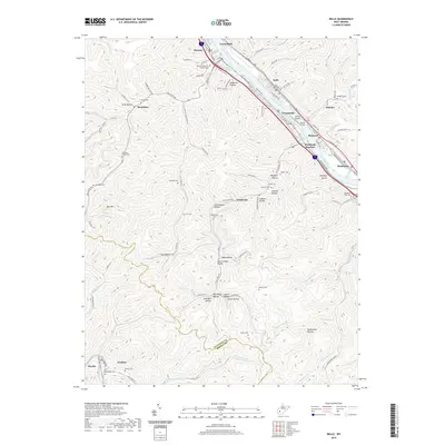 2019 Map of Belle, 2019 Print