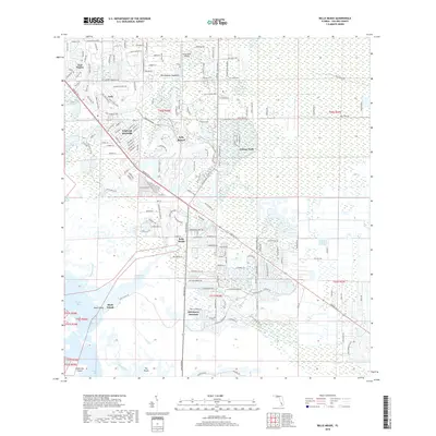 2018 Map of Belle Meade, 2018 Print