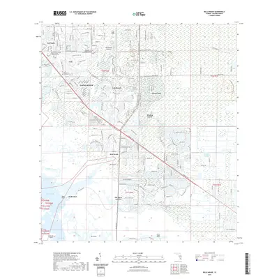 2021 Map of Belle Meade, 2021 Print