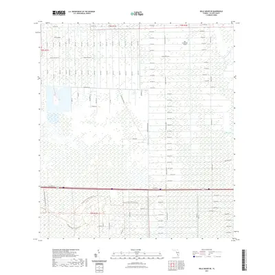 2021 Map of Belle Meade NE, 2021 Print