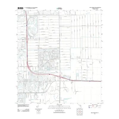 2012 Map of Belle Meade NW, 2012 Print