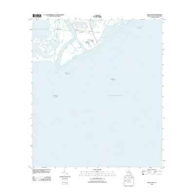 2012 Map of Belle Pass, 2012 Print
