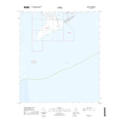 2018 Map of Belle Pass, 2018 Print