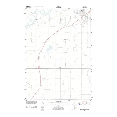 2010 Map of Belle Plaine South, 2010 Print