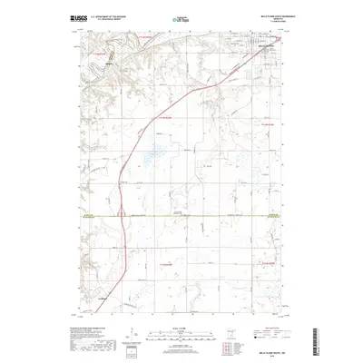 2019 Map of Belle Plaine South, 2019 Print