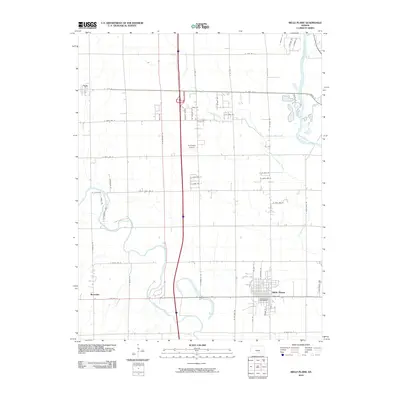 2010 Map of Belle Plaine, 2010 Print