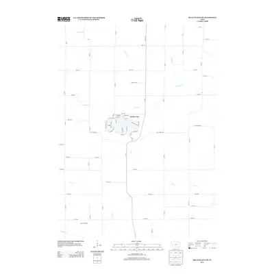 2013 Map of Belle Plaine SW, 2013 Print