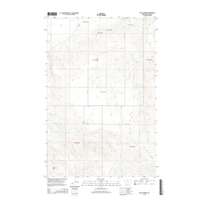 2014 Map of Belle Prairie, 2014 Print