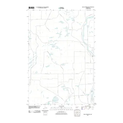 2010 Map of Belle Prairie NW, 2010 Print