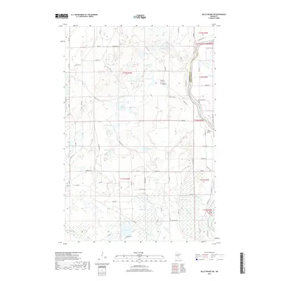 2019 Map of Belle Prairie NW, 2019 Print