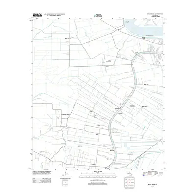 2012 Map of Belle Rose, 2012 Print
