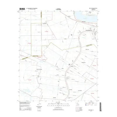 2015 Map of Belle Rose, 2015 Print