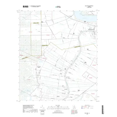2018 Map of Belle Rose, 2018 Print