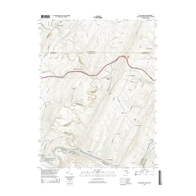 2014 Map of Bellegrove, 2014 Print