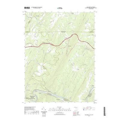 2019 Map of Bellegrove, 2019 Print