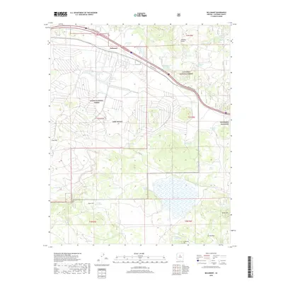 2018 Map of Bellemont, 2018 Print