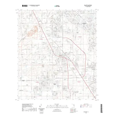 2021 Map of Belleview, 2021 Print