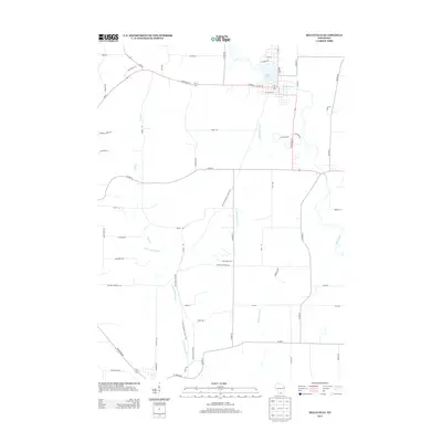 2013 Map of Belleville, 2013 Print