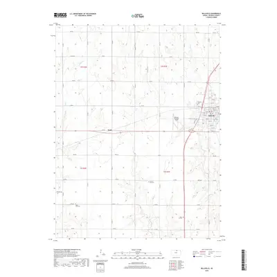 2018 Map of Belleville, 2018 Print
