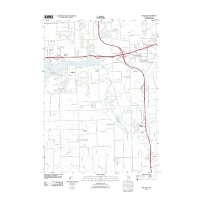 2011 Map of Belleville, 2011 Print