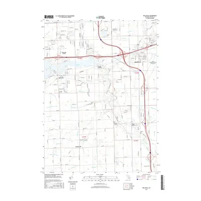 2017 Map of Belleville, 2017 Print