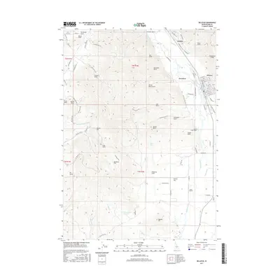 2017 Map of Bellevue, 2017 Print