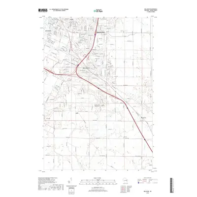 2018 Map of Bellevue, 2018 Print