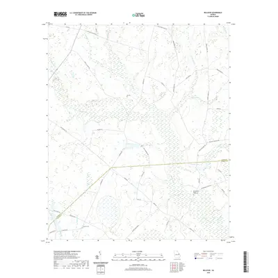 2020 Map of Bellevue, 2020 Print