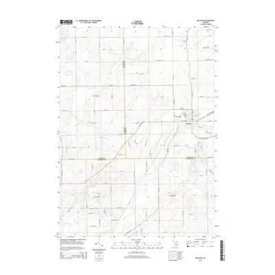 2014 Map of Bellevue, 2014 Print