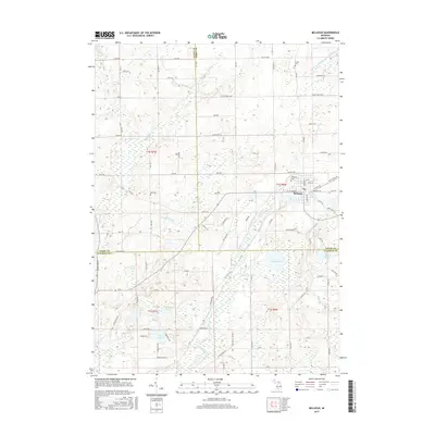 2017 Map of Bellevue, 2017 Print