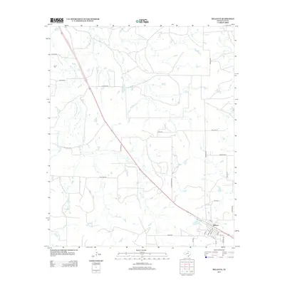 2012 Map of Bellevue, 2012 Print