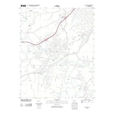 2010 Map of Bellevue, 2010 Print