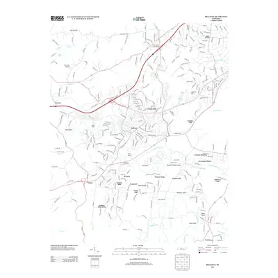 2013 Map of Bellevue, 2013 Print