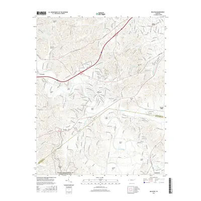 2016 Map of Bellevue, 2016 Print