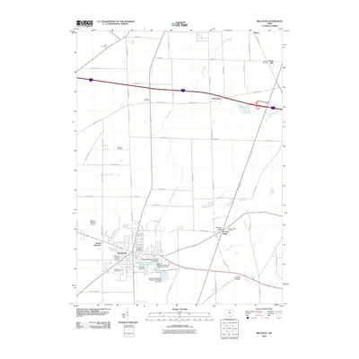 2010 Map of Bellevue, 2010 Print
