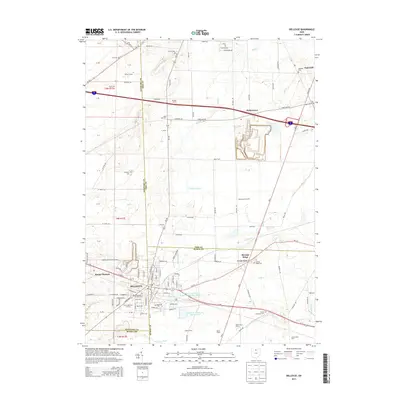 2013 Map of Bellevue, 2013 Print