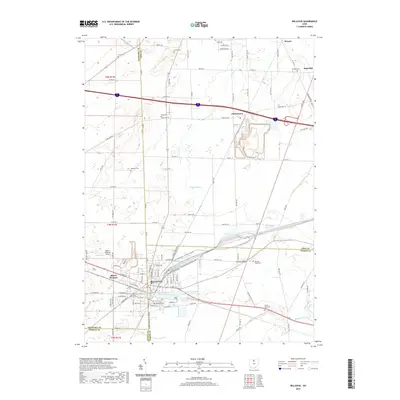 2019 Map of Bellevue, 2019 Print