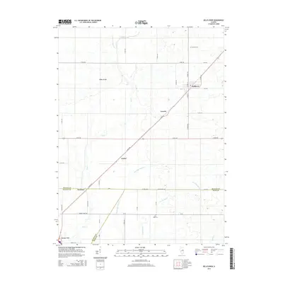 2015 Map of Bellflower, 2015 Print